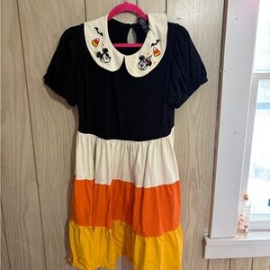 Disney Mickey Mouse candy corn dress.